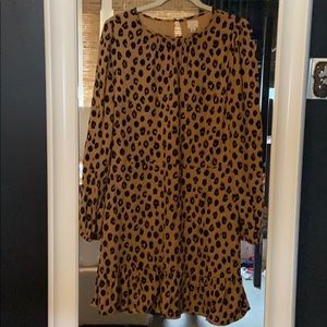 A New Day Dress in Leopard